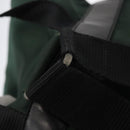 PRADA Backpack Nylon Green Silver Auth 159970-8