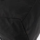 PRADA Hand Bag Nylon Silver Black Auth 159971-9
