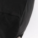PRADA Hand Bag Nylon Silver Black Auth 159971-15