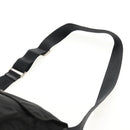 PRADA Shoulder Bag Nylon Silver Black Auth 159972-15