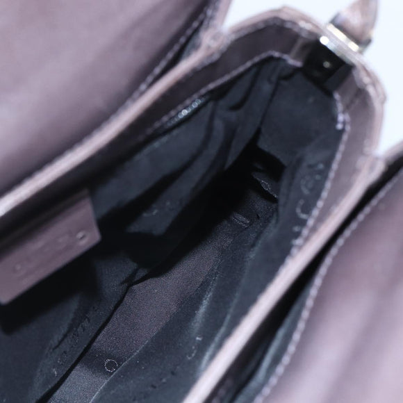 GUCCI Shoulder Bag Leather Brown 007 2014 3444 Auth 159973