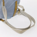 PRADA Backpack Nylon Light Blue Silver Auth 159978-9