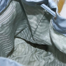 PRADA Backpack Nylon Light Blue Silver Auth 159978-24