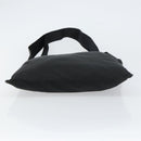 PRADA Shoulder Bag Nylon Silver Black Auth 159980-5