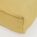 PRADA Hand Bag Nylon Yellow Auth 159981-9