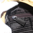 PRADA Hand Bag Nylon Yellow Auth 159981-19