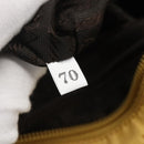 PRADA Hand Bag Nylon Yellow Auth 159981-12