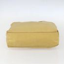 PRADA Hand Bag Nylon Yellow Auth 159981-5