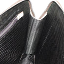 PRADA Hand Bag Safiano leather White Silver Auth 159983-19