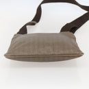 Salvatore Ferragamo Shoulder Bag Leather Beige Silver Auth 159986-5