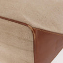 FENDI Tote Bag Canvas Beige Gold Auth 159993-14