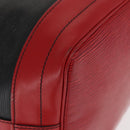 LOUIS VUITTON Epi Noe Shoulder Bag Bicolor Black Red M44017 LV Auth 159997-15