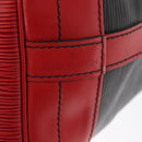 LOUIS VUITTON Epi Noe Shoulder Bag Bicolor Black Red M44017 LV Auth 159997-17