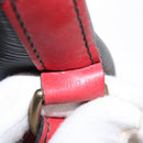 LOUIS VUITTON Epi Noe Shoulder Bag Bicolor Black Red M44017 LV Auth 159997-12