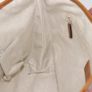 GUCCI GG Canvas Sherry Line Tote Bag Beige Gold 211971 Auth 160002-20
