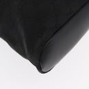 GUCCI GG Canvas Shoulder Bag Black Gold 91761 Auth 160003-9