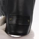 GUCCI GG Canvas Shoulder Bag Black Gold 91761 Auth 160003-17