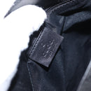 GUCCI GG Canvas Shoulder Bag Black Gold 91761 Auth 160003-18