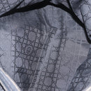 Christian Dior Lady Dior Canage Hand Bag Denim 2way Black Silver Auth 160005-22