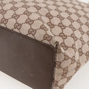 GUCCI GG Canvas Tote Bag Beige Gold 002 1098 Auth 160009-15