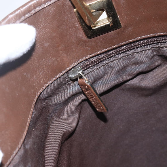 GUCCI GG Canvas Tote Bag Beige Gold 002 1098 Auth 160009