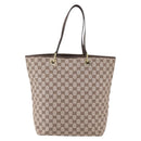 GUCCI GG Canvas Tote Bag Beige Gold 002 1098 Auth 160009-13