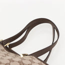 GUCCI GG Canvas Tote Bag Beige Gold 002 1098 Auth 160009-8