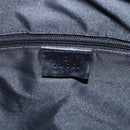 GUCCI Shoulder Bag Nylon Black Silver 001 3380 Auth 160010-17