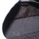 CELINE C Macadam Canvas Shoulder Bag Brown Gold Auth 160013-16