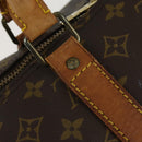 LOUIS VUITTON Monogram Keepall 55 Boston Bag M41424 LV Auth 160016-14