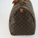 LOUIS VUITTON Monogram Keepall 55 Boston Bag M41424 LV Auth 160016-4
