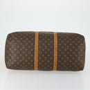 LOUIS VUITTON Monogram Keepall 55 Boston Bag M41424 LV Auth 160016-9
