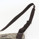 GUCCI GG Supreme Shoulder Bag PVC Beige Silver 141626 Auth 160022-8