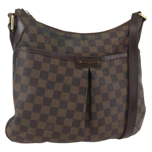 LOUIS VUITTON Damier Ebene Bloomsbury PM Shoulder Bag N42251 LV Auth 160024