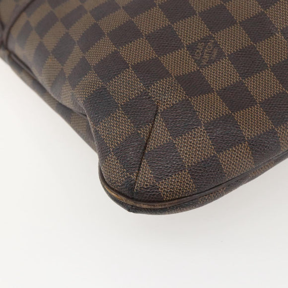 LOUIS VUITTON Damier Ebene Bloomsbury PM Shoulder Bag N42251 LV Auth 160024