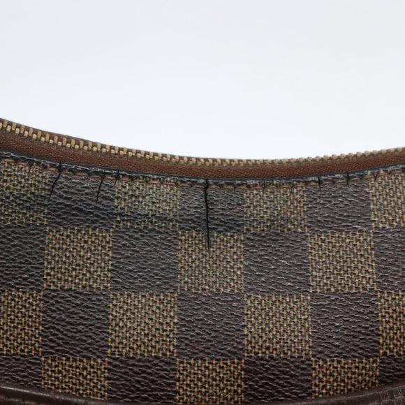 LOUIS VUITTON Damier Ebene Bloomsbury PM Shoulder Bag N42251 LV Auth 160024