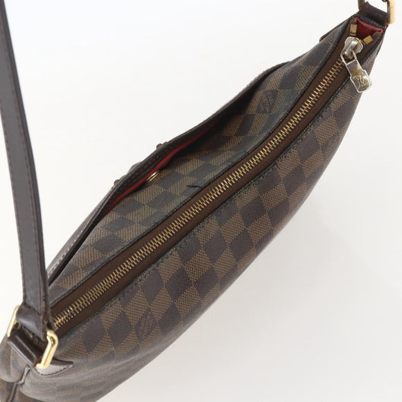 LOUIS VUITTON Damier Ebene Bloomsbury PM Shoulder Bag N42251 LV Auth 160024