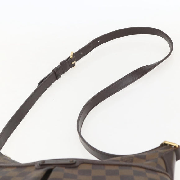 LOUIS VUITTON Damier Ebene Bloomsbury PM Shoulder Bag N42251 LV Auth 160024