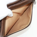 GUCCI GG Supreme Clutch Bag PVC Beige 014 122 6063 Auth 160030V-8