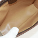 GUCCI GG Supreme Clutch Bag PVC Beige 014 122 6063 Auth 160030V-10