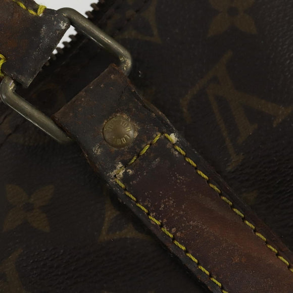 LOUIS VUITTON Monogram Keepall 50 Boston Bag M41426 LV Auth 160039