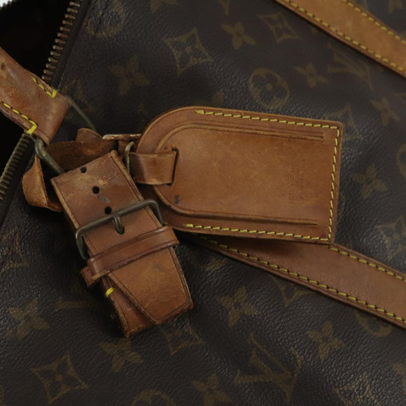 LOUIS VUITTON Monogram Keepall 50 Boston Bag M41426 LV Auth 160039