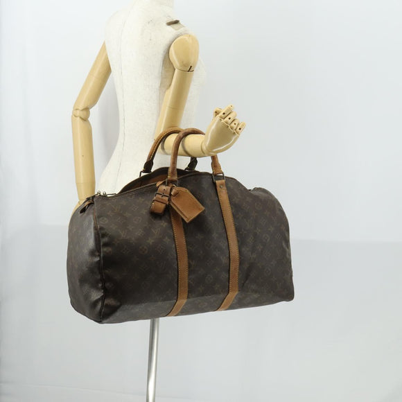 LOUIS VUITTON Monogram Keepall 50 Boston Bag M41426 LV Auth 160039