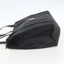 MCM Logogram Vicetos Tote Bag PVC Black Gold Auth 160044-3