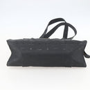 MCM Logogram Vicetos Tote Bag PVC Black Gold Auth 160044-5