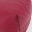 LOEWE Hand Bag Leather Pink Silver Auth 160047-9