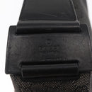 GUCCI GG Canvas Shoulder Bag Black Gold 92699 Auth 160053-14