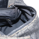 GUCCI GG Canvas Shoulder Bag Black Gold 92699 Auth 160053-18