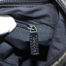 GUCCI GG Canvas Shoulder Bag Black Gold 92699 Auth 160053-20