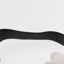 GUCCI GG Canvas Shoulder Bag Black Gold 92699 Auth 160053-8